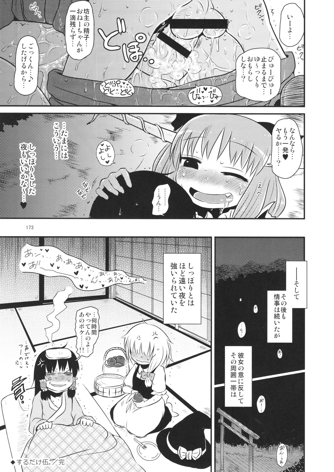 (C94) [川豚毒 (加藤フグオ)] するだけ。 総集編 壹 (東方Project)