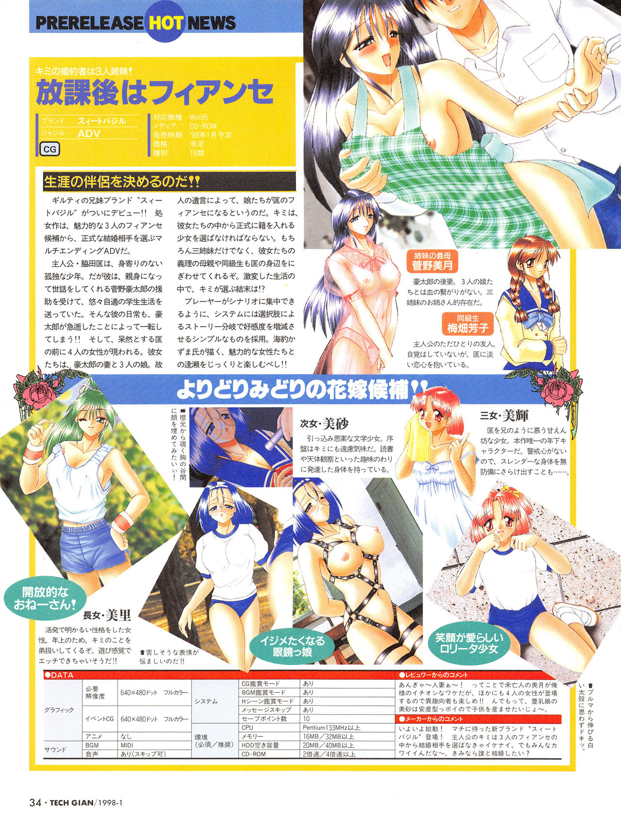Tech Gian Issue 15（1998年1月）