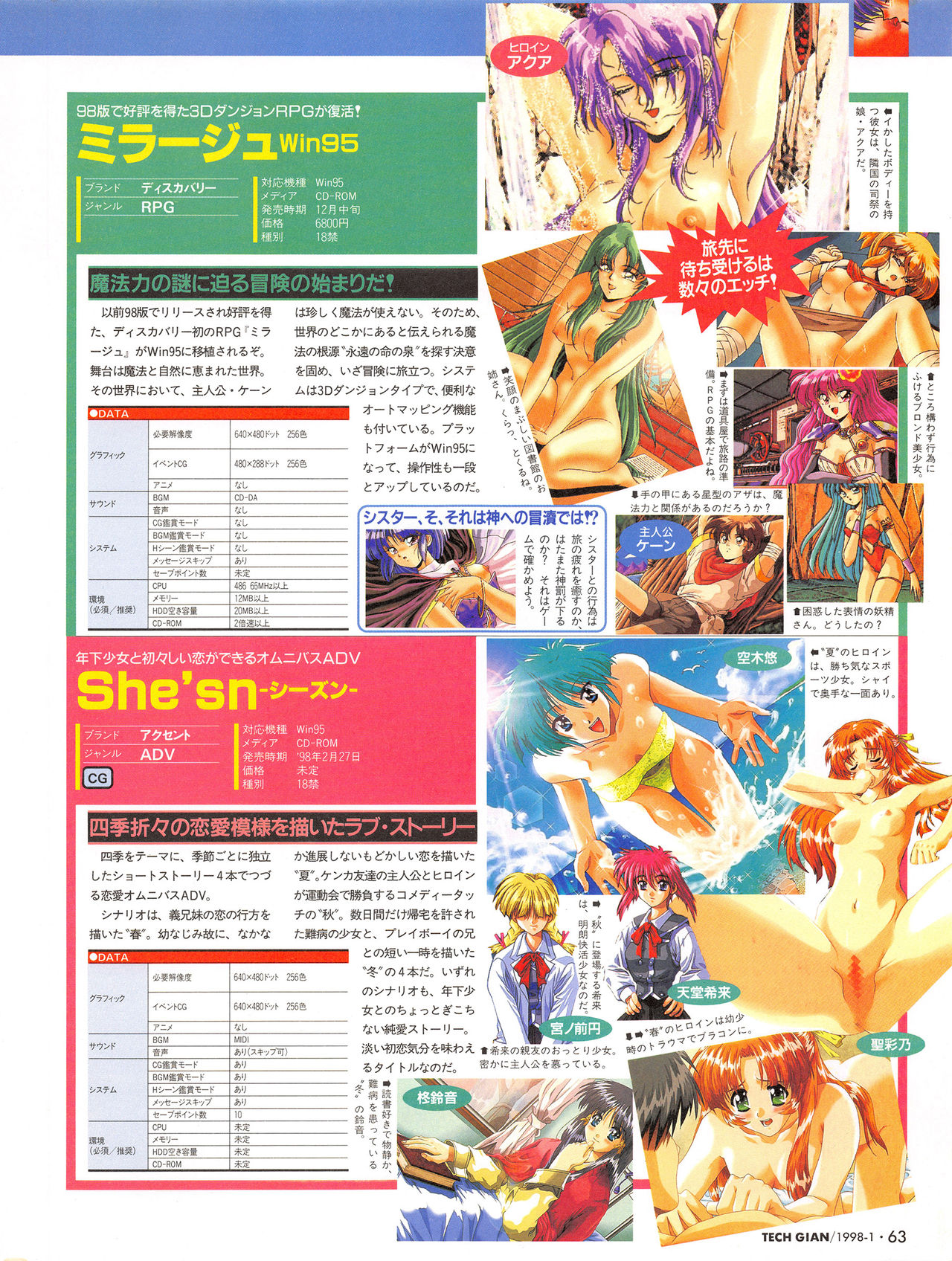 Tech Gian Issue 15（1998年1月）
