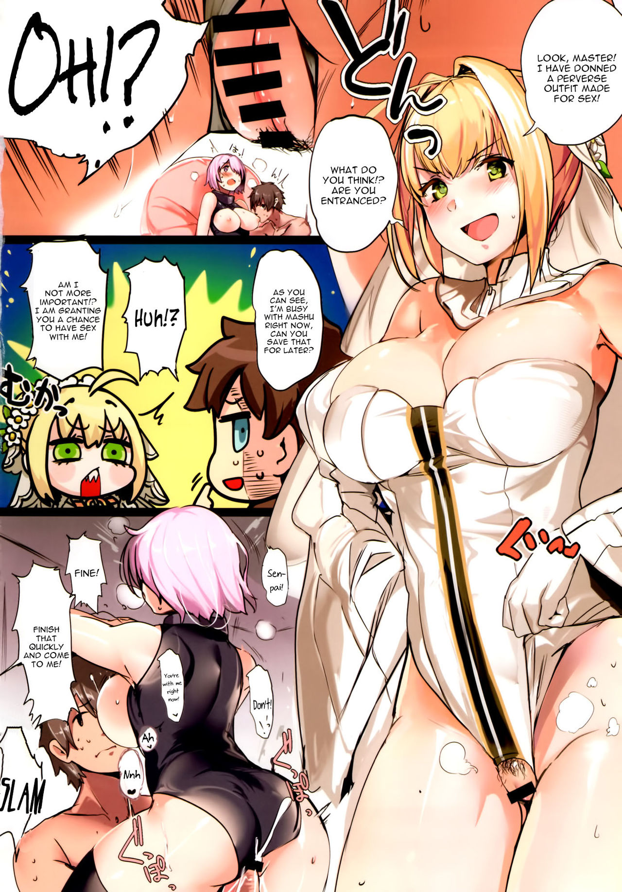 (C93) [関西漁業協同組合 (丸新)] ネロの貞操観念 (Fate/Grand Order) [英訳]