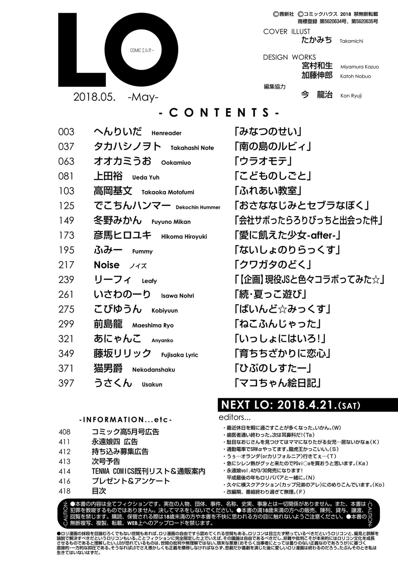 COMIC LO 2018年5月号 [DL版]