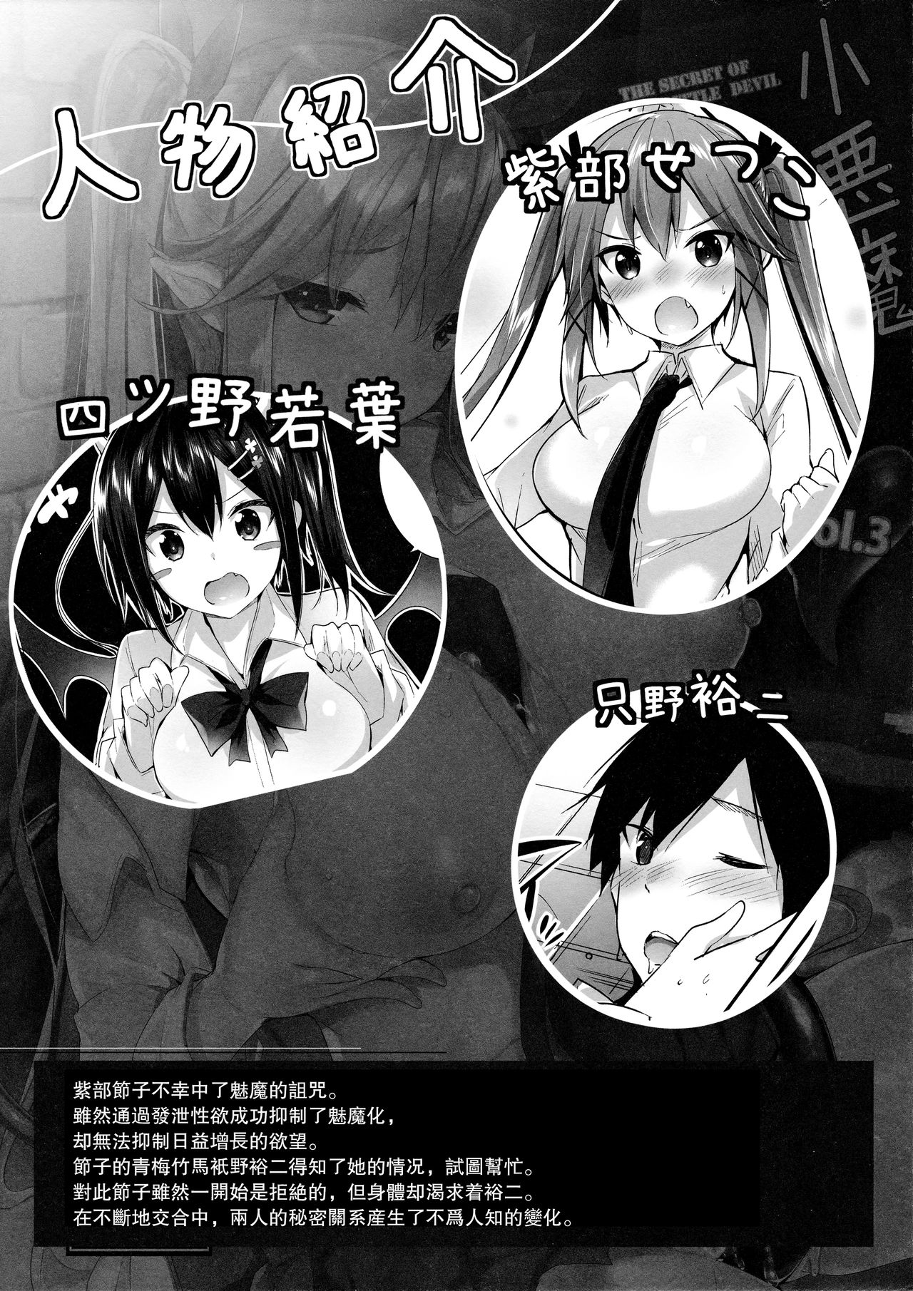 (C93) [ちょこれーとらんど (kakao)] 小悪魔せつこの秘密 vol.3 [中国翻訳]