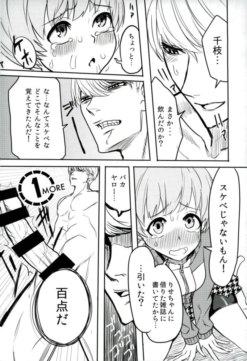 (C93) [黒ハム屋 (黒須)] 里中千枝ちゃんをペロペロする本 (ペルソナ4、ペルソナ5)