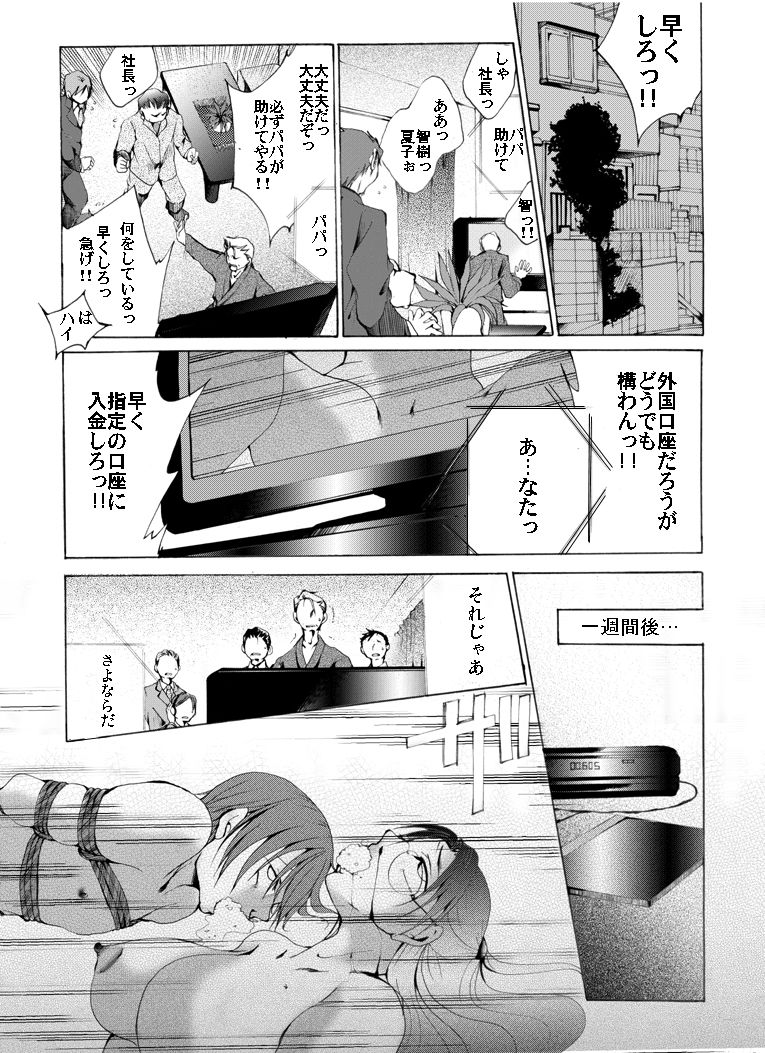 [Nightmare Express-悪夢の宅配便-] 欲望回帰第430章-リアル誘拐レイプ人質義母と男の娘(息子)の性的暴行-