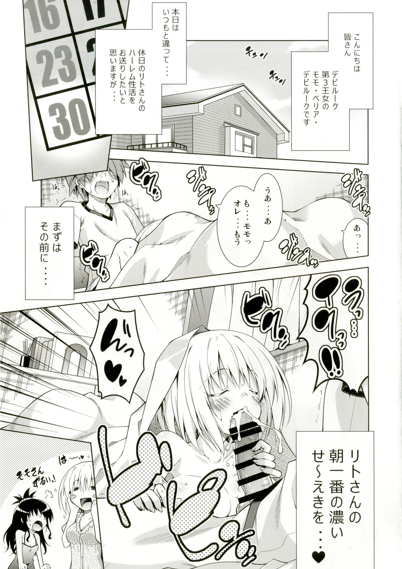 (COMIC1☆11) [BBG (葵蜜柑)] リトさんのハーレム性活5 (ToLOVEる ダークネス)