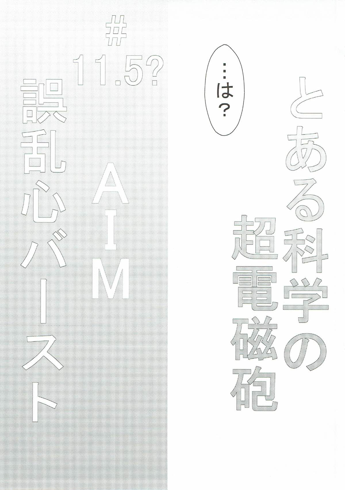 (サンクリ46) [寝落月 (ユキト)] AIM誤乱心バースト (とある科学の超電磁砲)