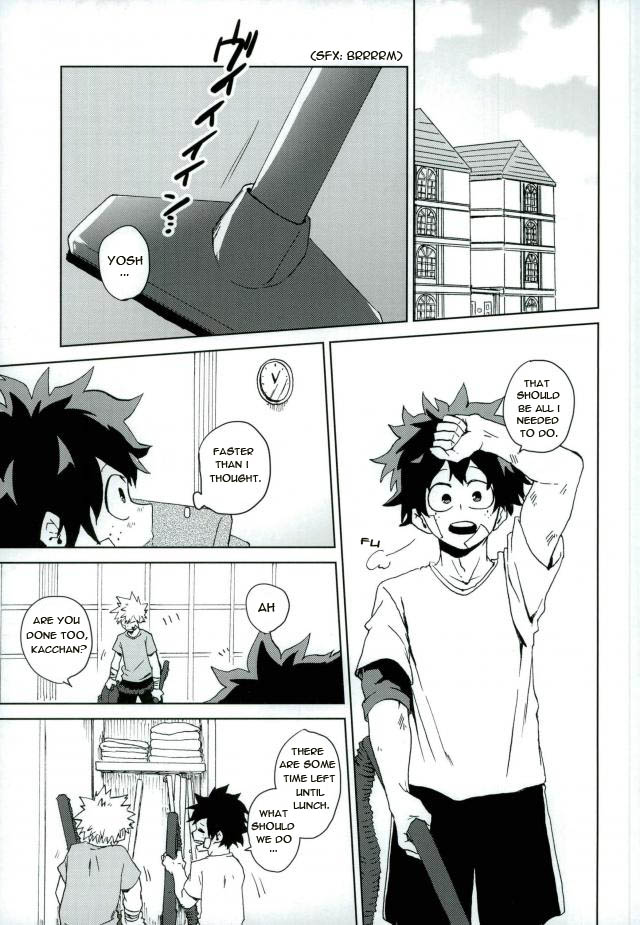 (SUPER26) [マルチビタミン (いちこ)] もういいかい? (僕のヒーローアカデミア) [英訳]