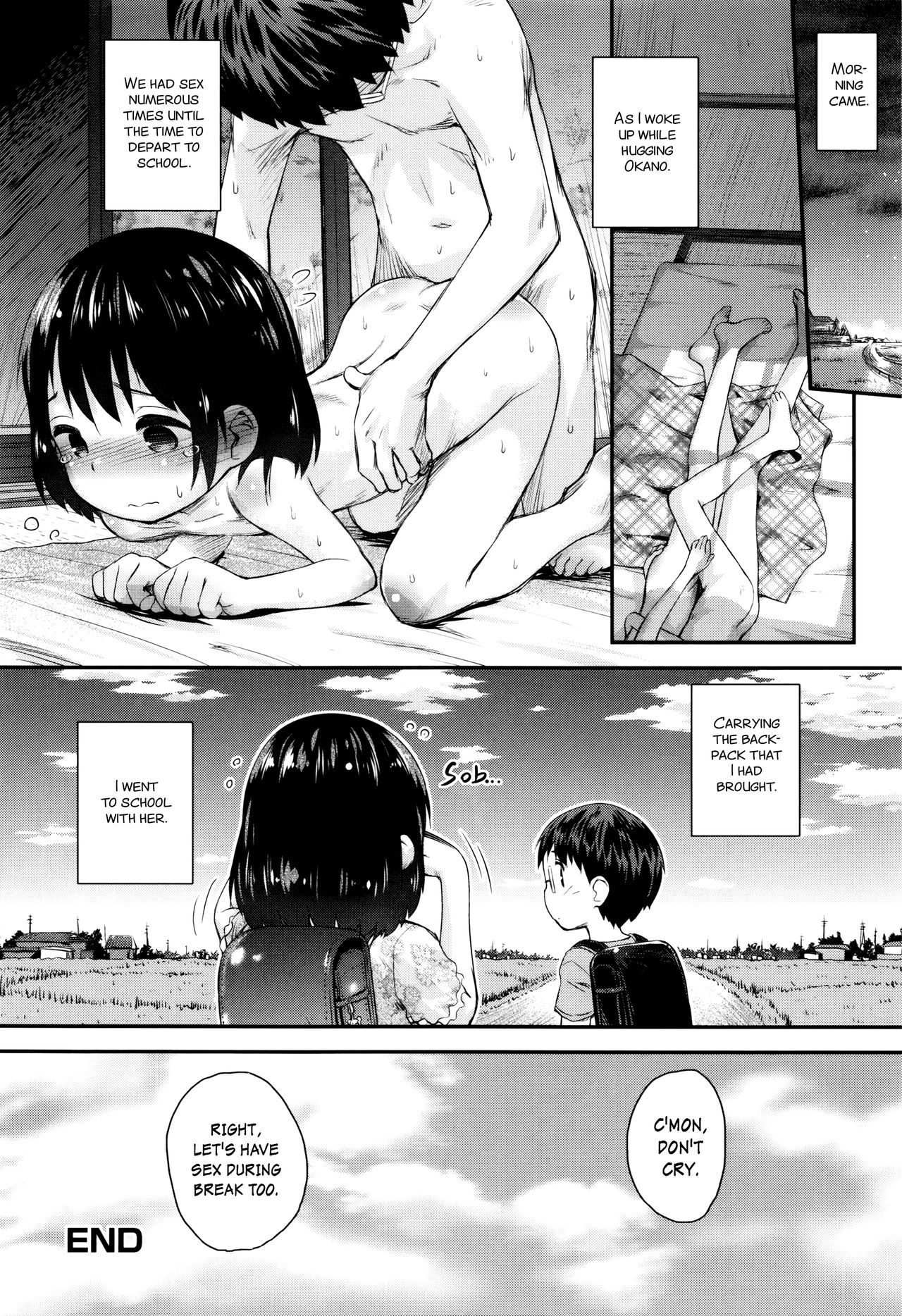 [こけこっこ★こま] 雨の中走り出せ (はぴねすチャージ・ぷにぺどっ！小梅ぐみ) [英訳]