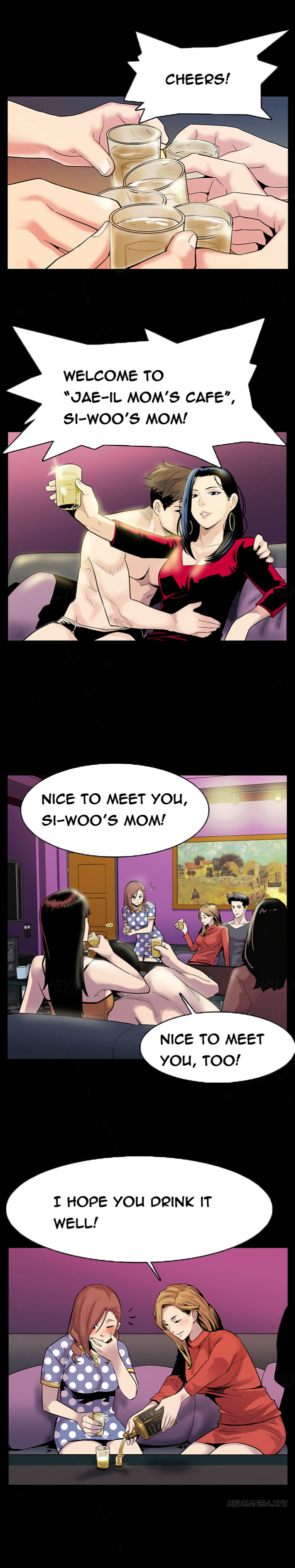 Moms Cafe Ch.1-10（英語）（継続中）