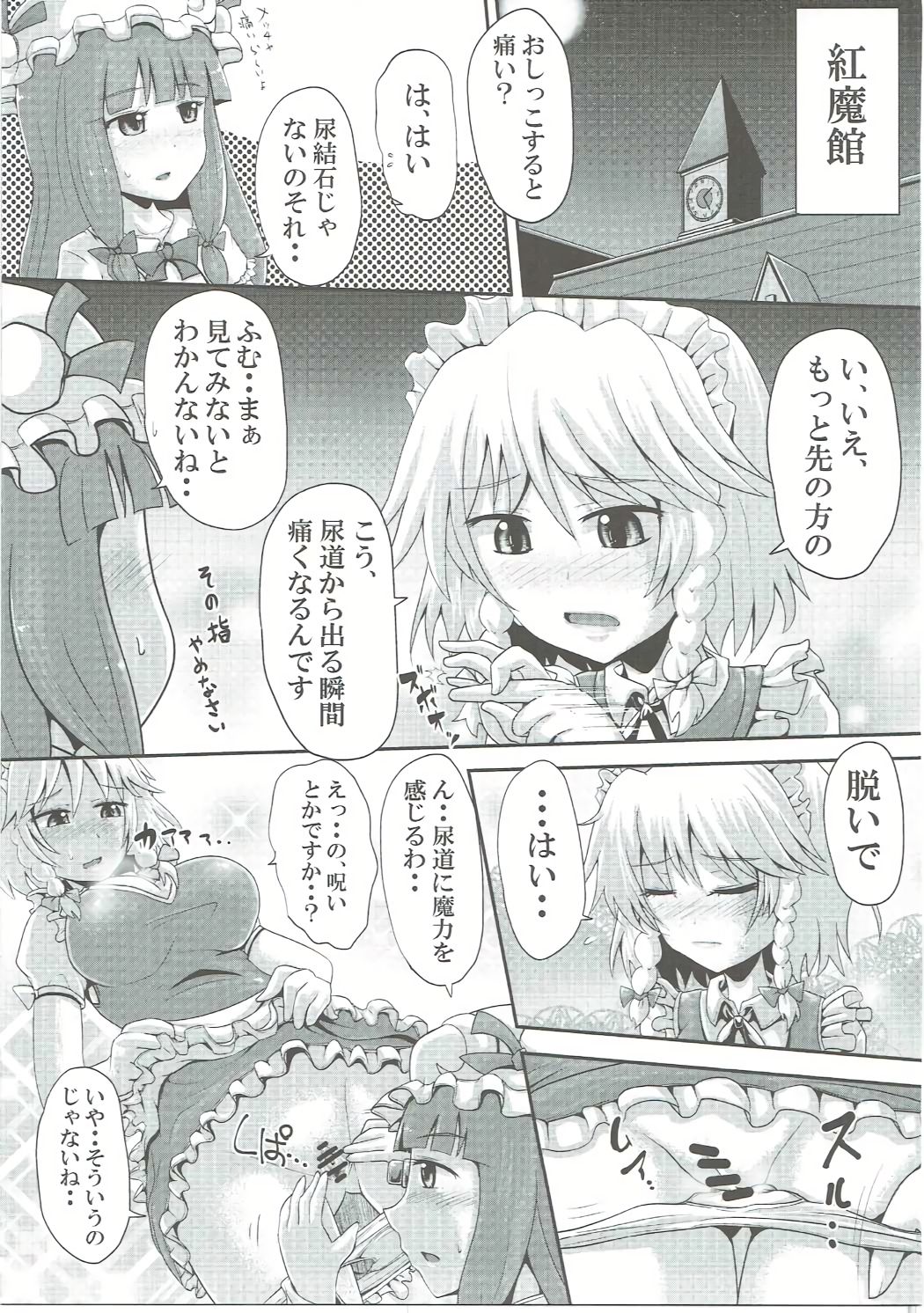 (紅楼夢12) [紅い瞳と蒼い月 (よろず)] 咲夜さんのおしっこの穴合同 ~ここの穴が見たい!~ (東方Project)