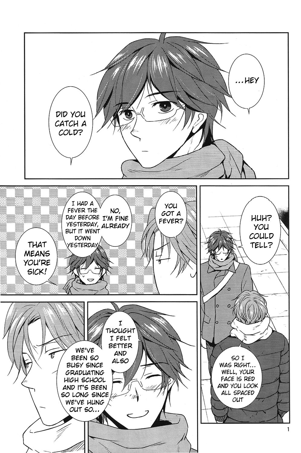 [ヒカモエグラシ (三盆もやし)] ケモノの巣 (美男高校地球防衛部LOVE!) [英訳]