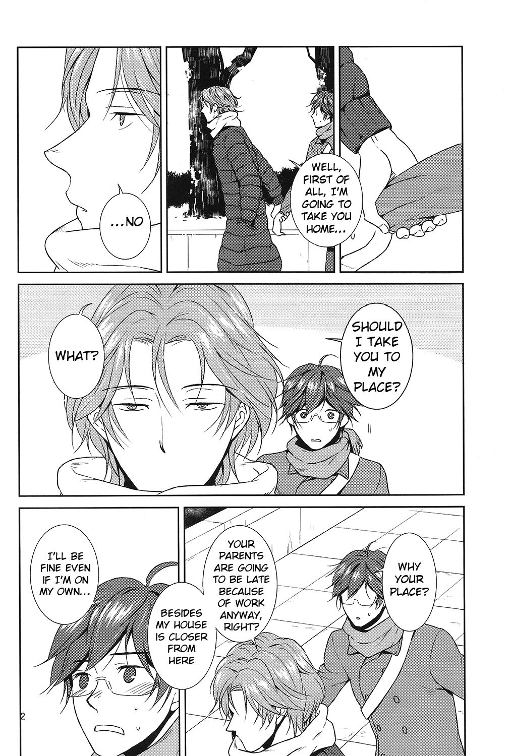 [ヒカモエグラシ (三盆もやし)] ケモノの巣 (美男高校地球防衛部LOVE!) [英訳]