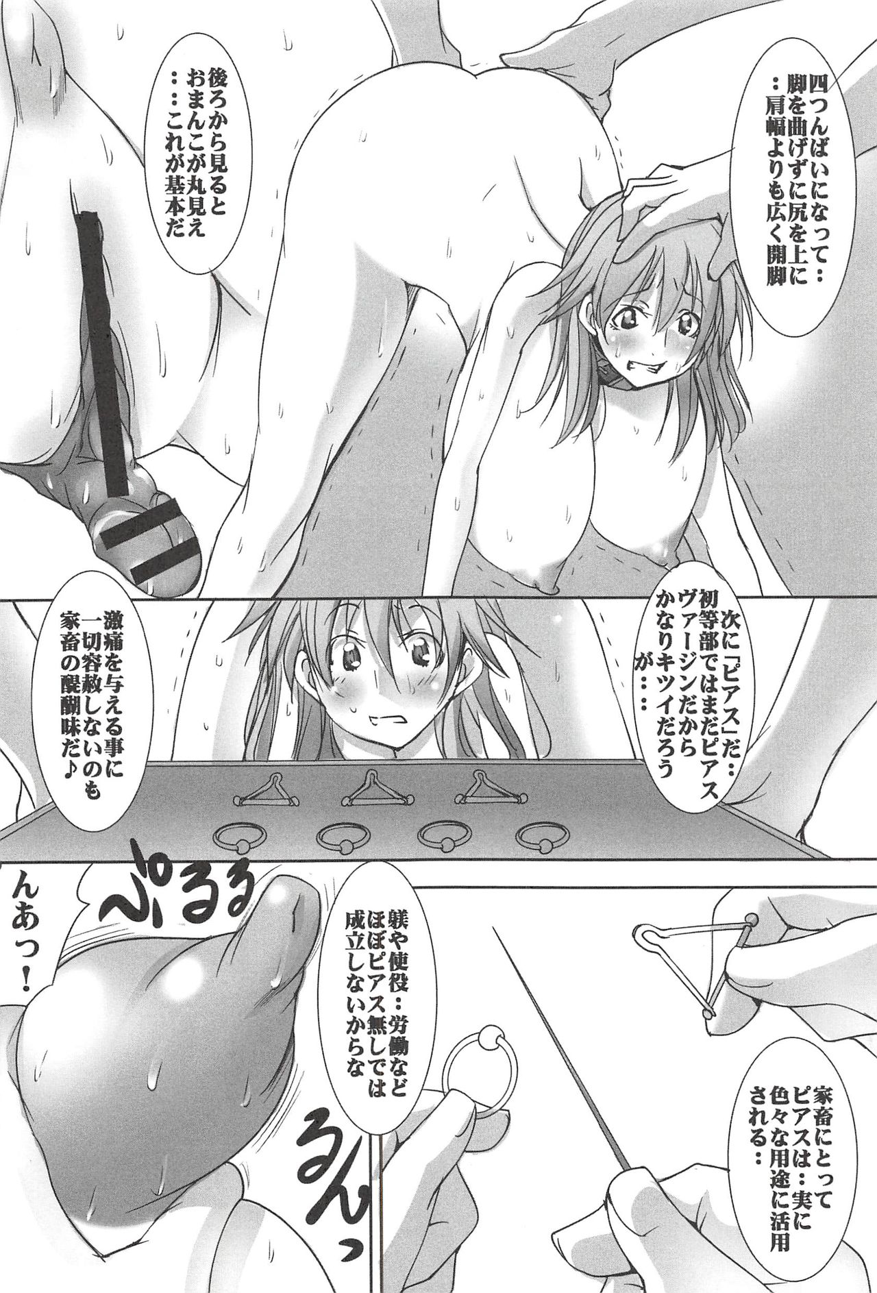 [みこしろ本人] 聖マルガレタ学園 【超乳悶絶拷問編】