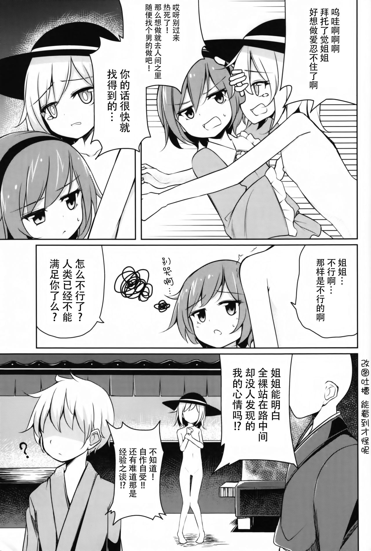 (紅楼夢12) [SEACLOUD (荒居栂美)] Hしたい したくない? (東方Project) [中国翻訳]