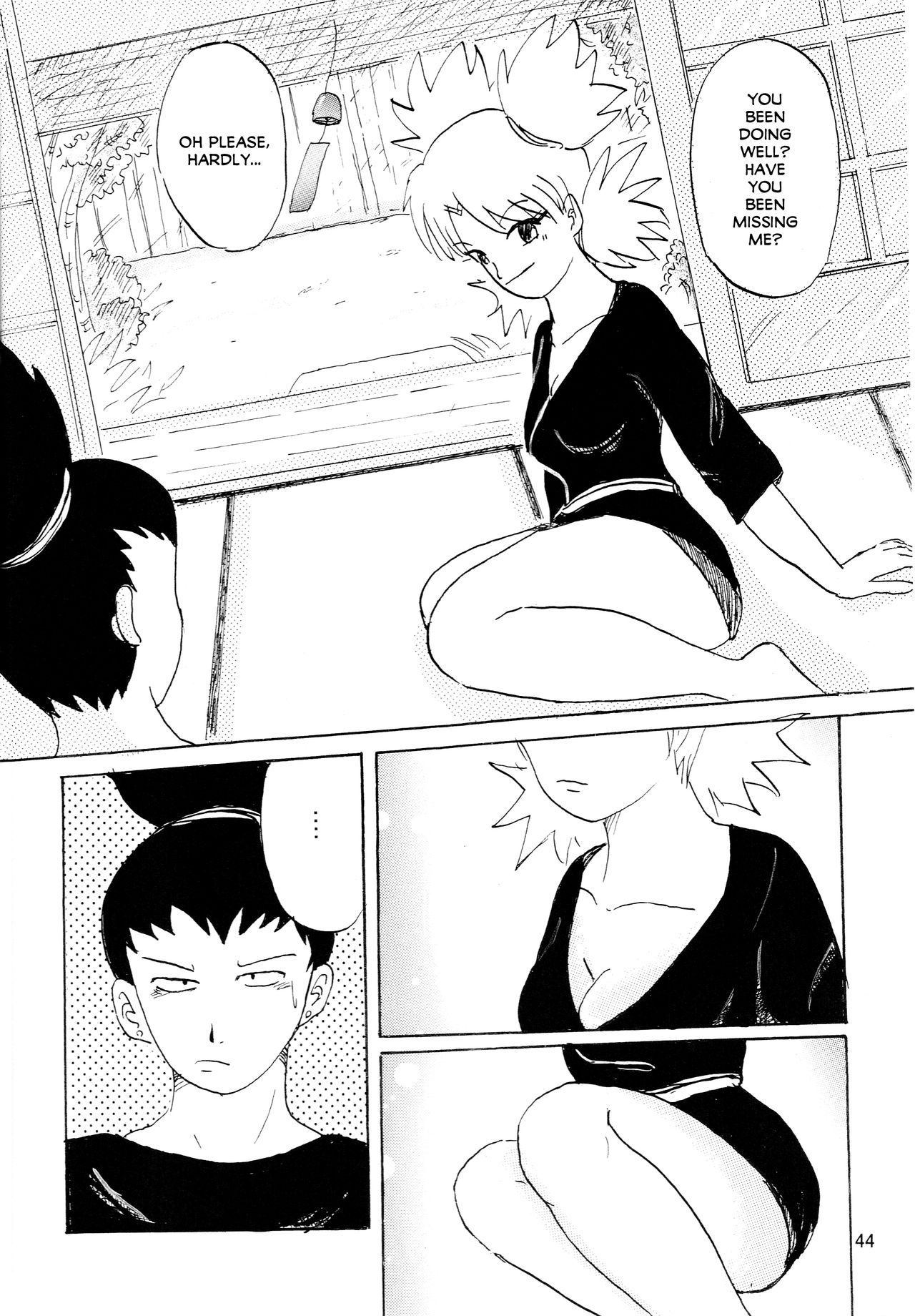 (C70) [サークルA (よろず)] A ～暑中御見舞～ (ナルト) [英訳]