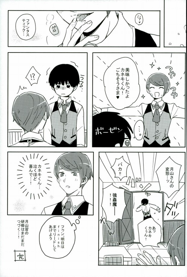 (HARUCC20) [LoveLifeLine (依田)] 研修生月山習 (東京喰種)