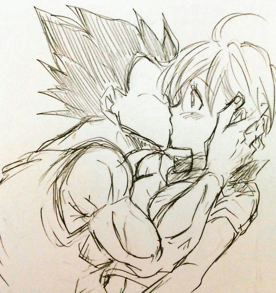 [サチ] ベジブル落書き漫画もどき (ドラゴンボール)