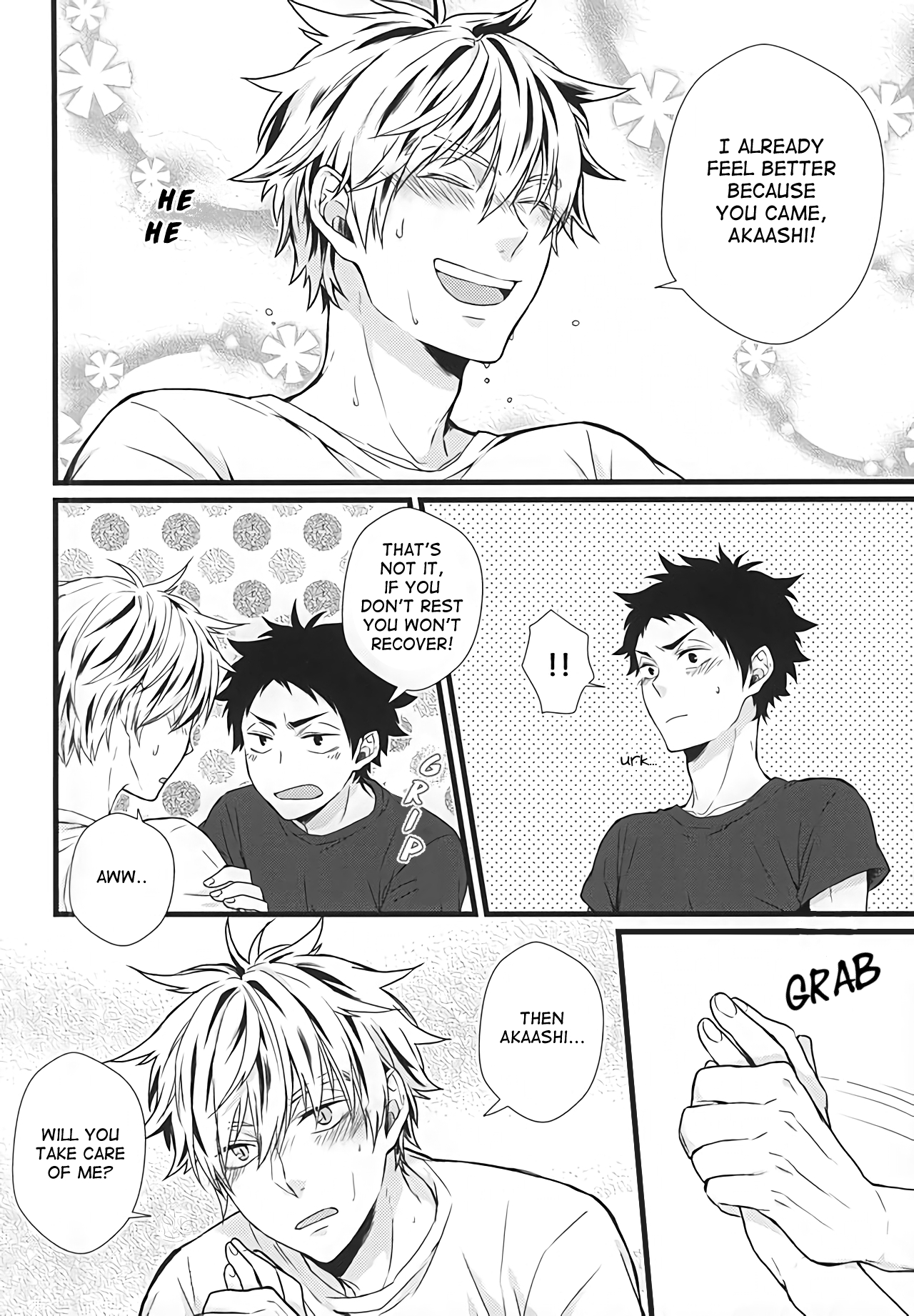 (RTS!!5) [AURORA (うい野)] 今日だけですよ? (ハイキュー!!) [英訳]