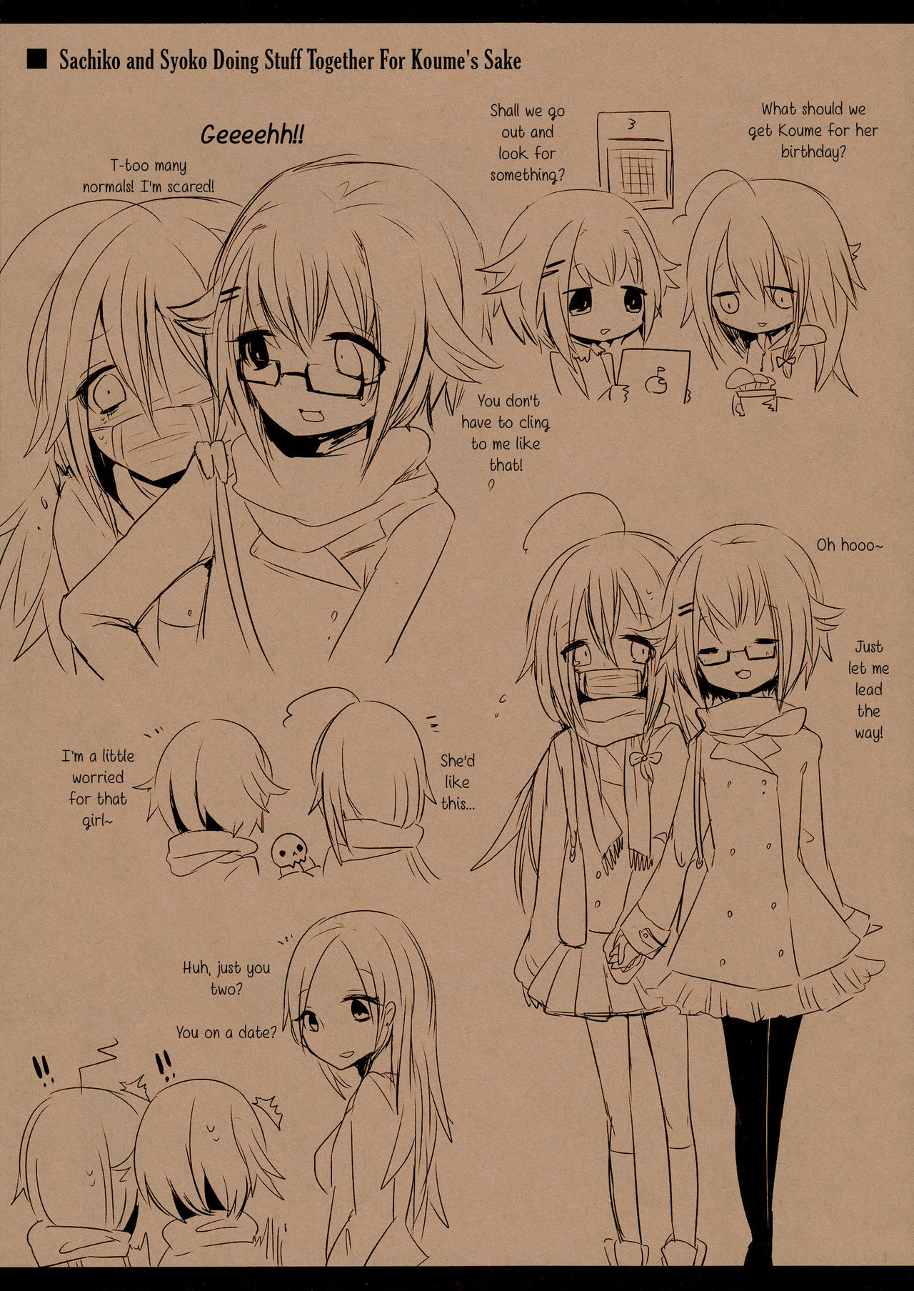 (シンデレラ☆ステージ4STEP) [chimere/marie (ウゲツ)] しょうことさちこのアレなまとめ (アイドルマスター シンデレラガールズ) [英訳]