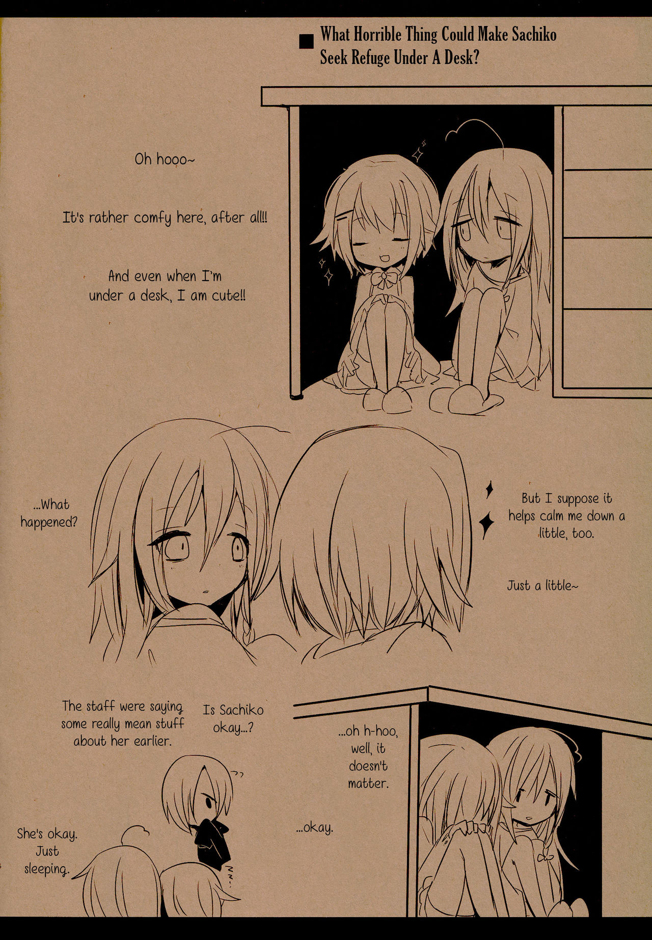 (シンデレラ☆ステージ4STEP) [chimere/marie (ウゲツ)] しょうことさちこのアレなまとめ (アイドルマスター シンデレラガールズ) [英訳]
