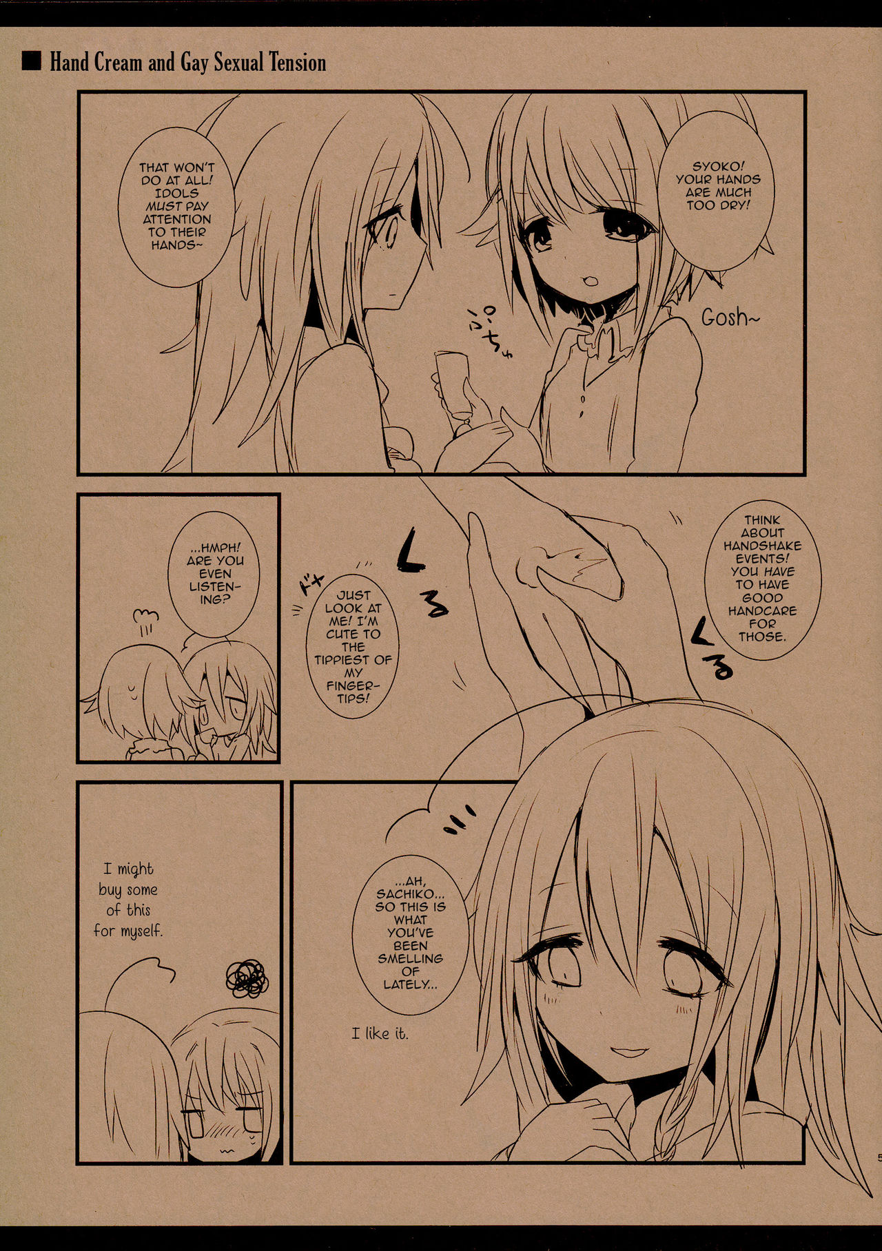 (シンデレラ☆ステージ4STEP) [chimere/marie (ウゲツ)] しょうことさちこのアレなまとめ (アイドルマスター シンデレラガールズ) [英訳]