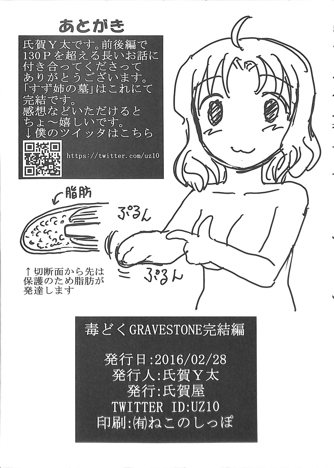 (サンクリ2016 Winter) [氏賀屋 (氏賀Y太)] 毒どくGRAVESTONE完結編