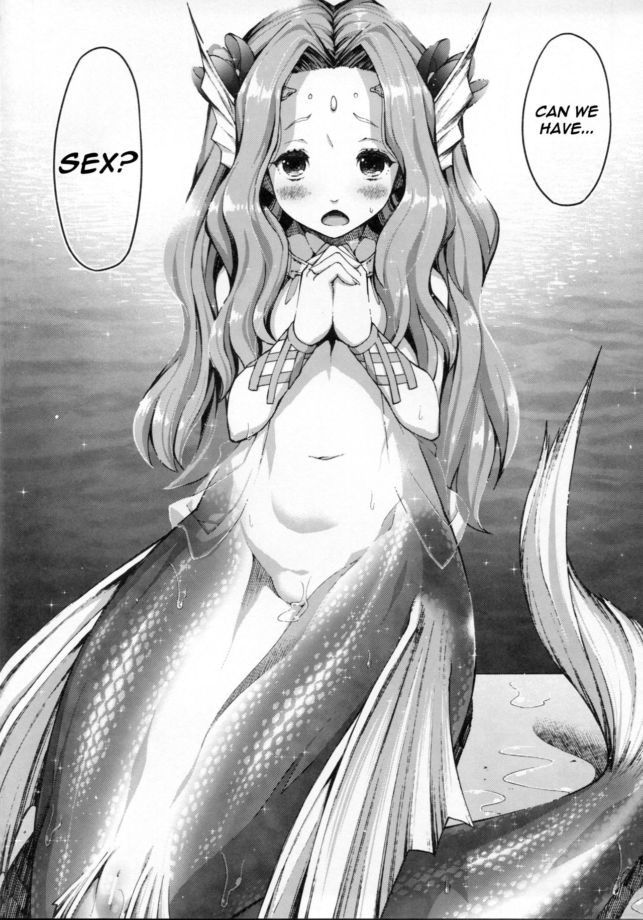 (C84) [エルデライド (音音丸)] mermaid mating [英訳]
