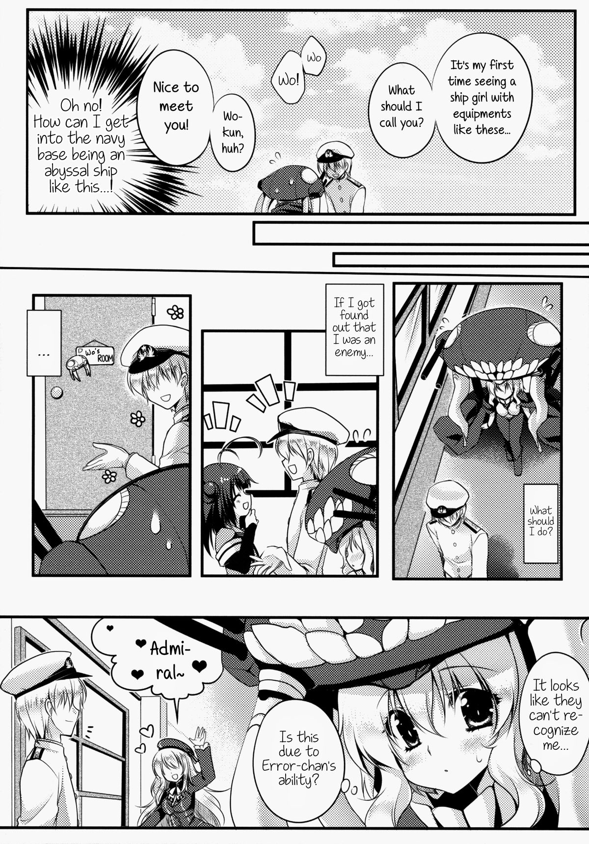 (COMIC1☆8) [Wish～希望の翼～ (櫻野露)] サ･ヨ･ナ･ラ ~深海の人魚姫~ (艦隊これくしょん -艦これ-) [英訳]