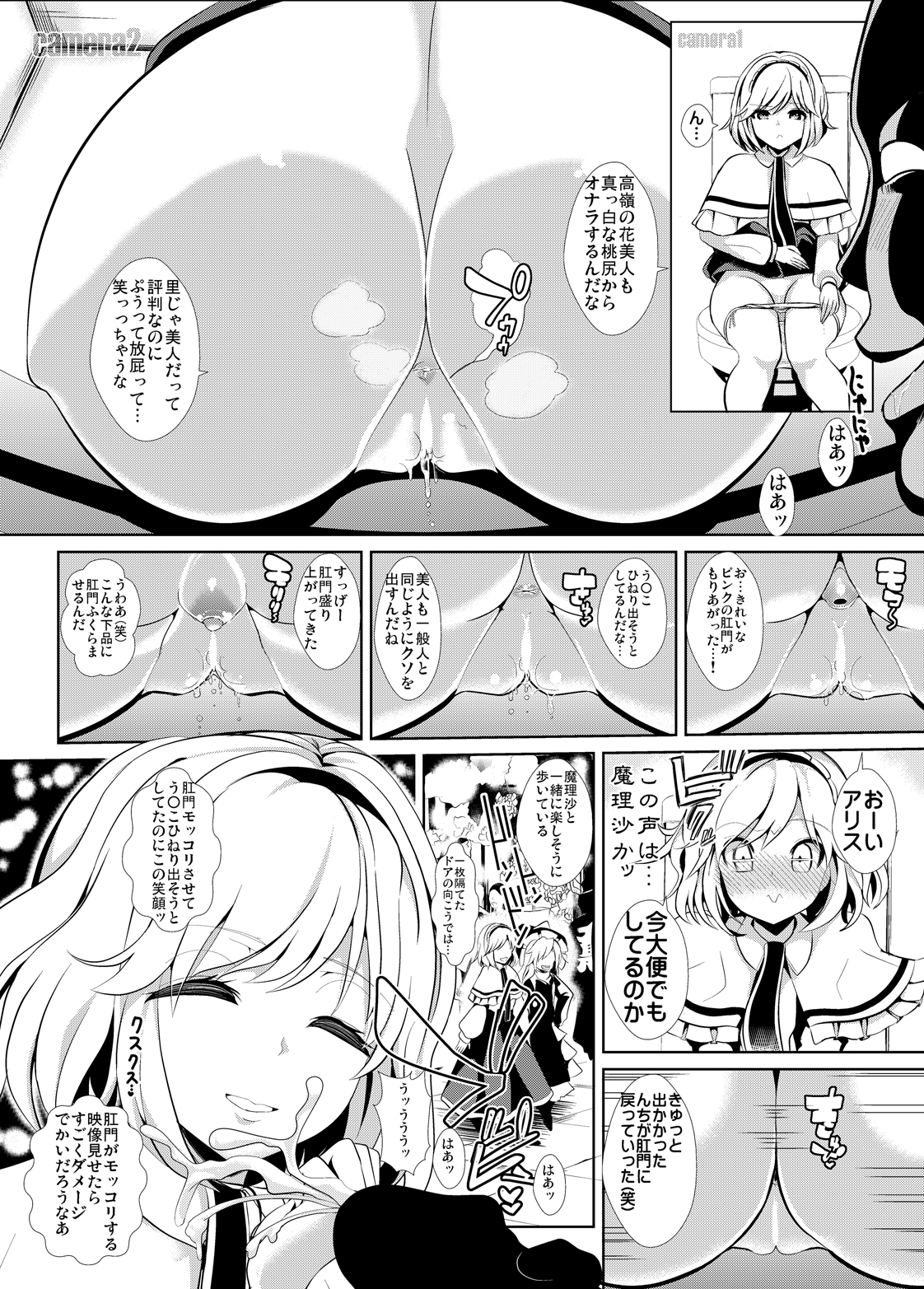 (C89) [背徳漢 (よろず)] 東方定点カメラ盗撮合同 (東方Project)