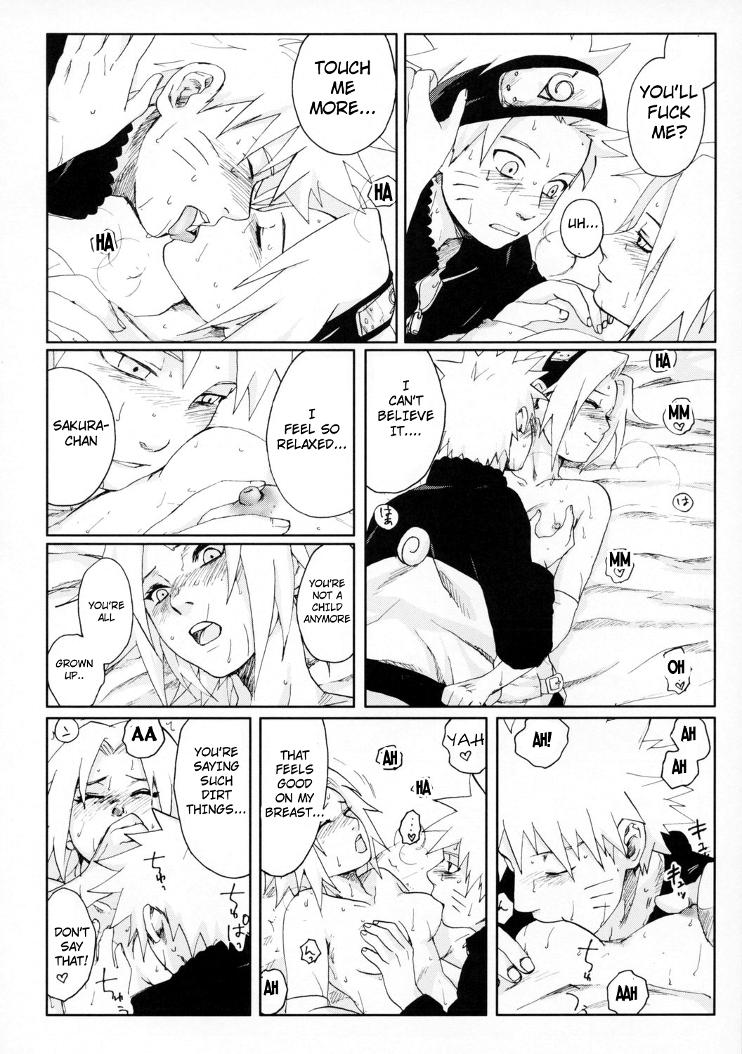 (サンクリ29) [PETS (リン、クロ、メイ)] ニセモノ (NARUTO -ナルト-) [英訳]