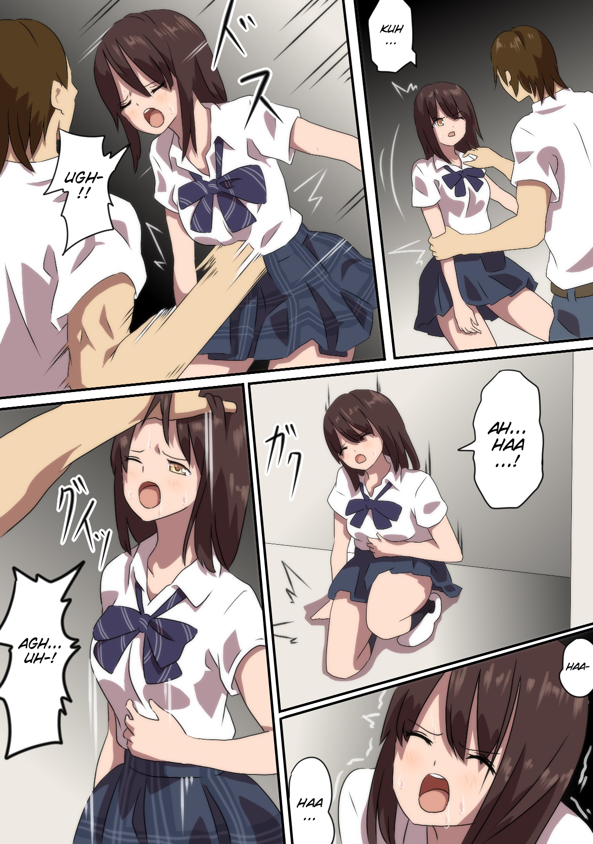 [co] 戦う女の子がさらに痛めつけられる漫画 2 [英訳]