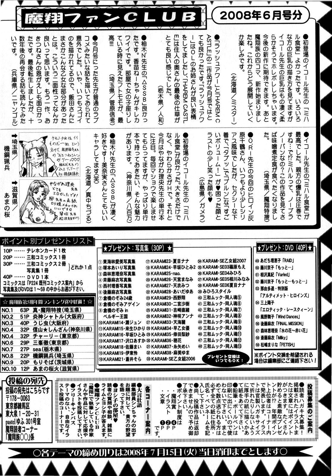 コミック・マショウ 2008年8月号