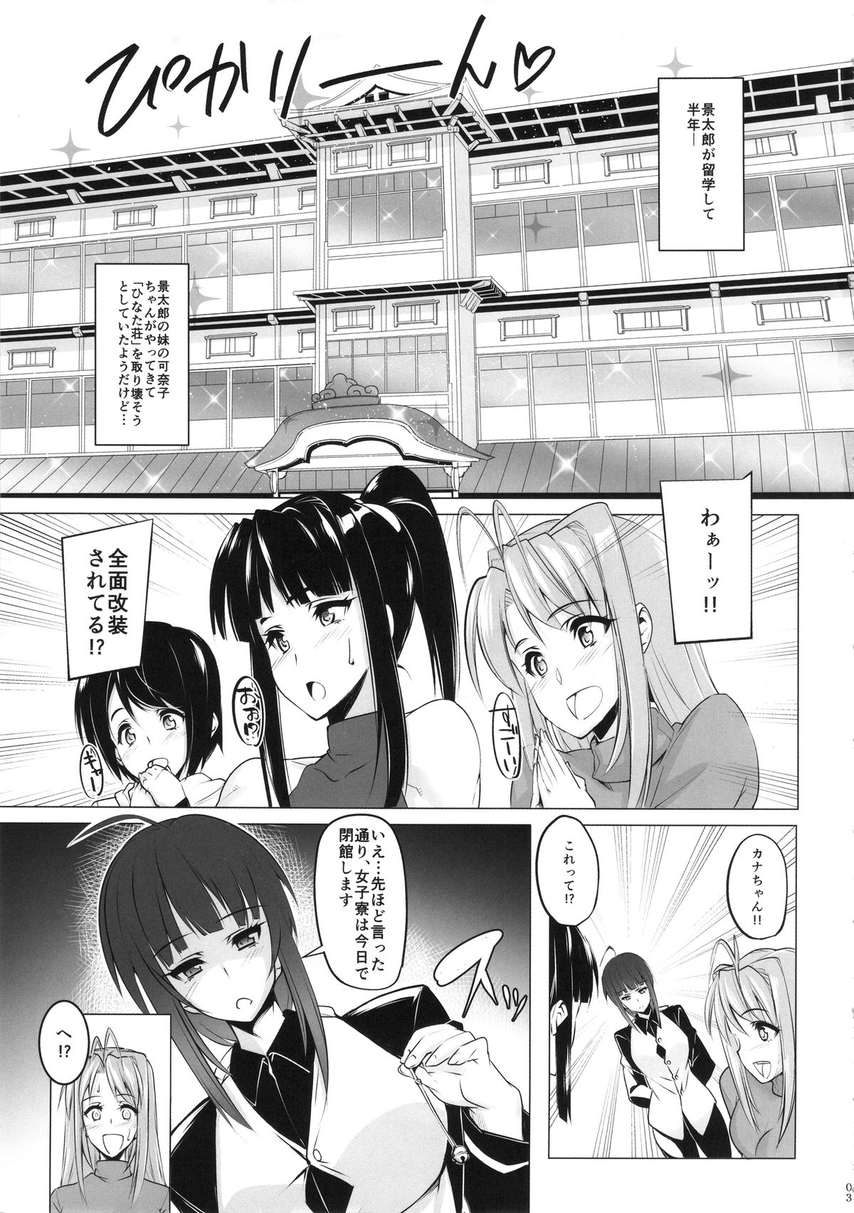 (COMIC1☆9) [ピーナッツランド (オタクミン)] ラレひな3 (ラブひな)