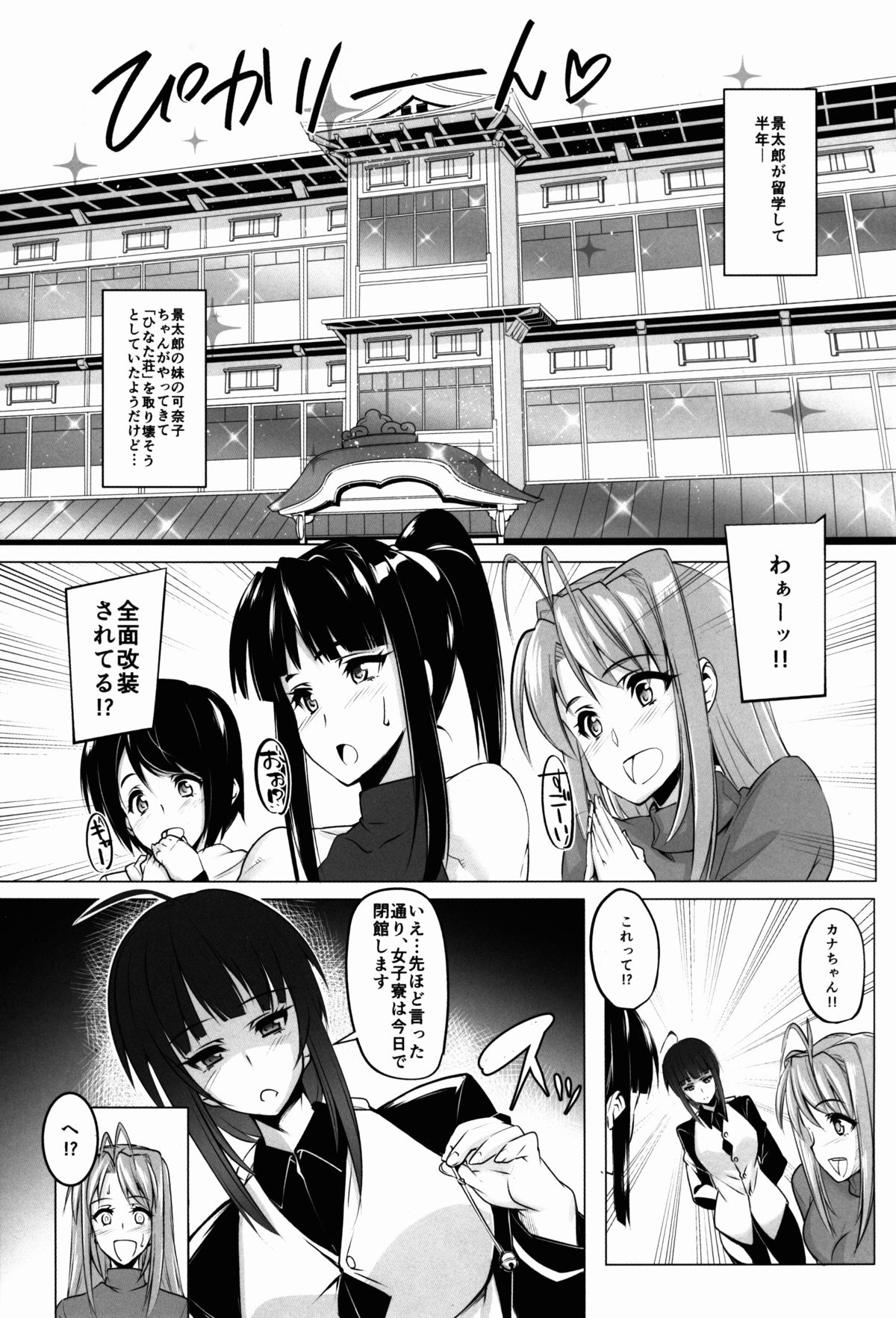 (COMIC1☆9) [ピーナッツランド (オタクミン)] ラレひな3 (ラブひな)