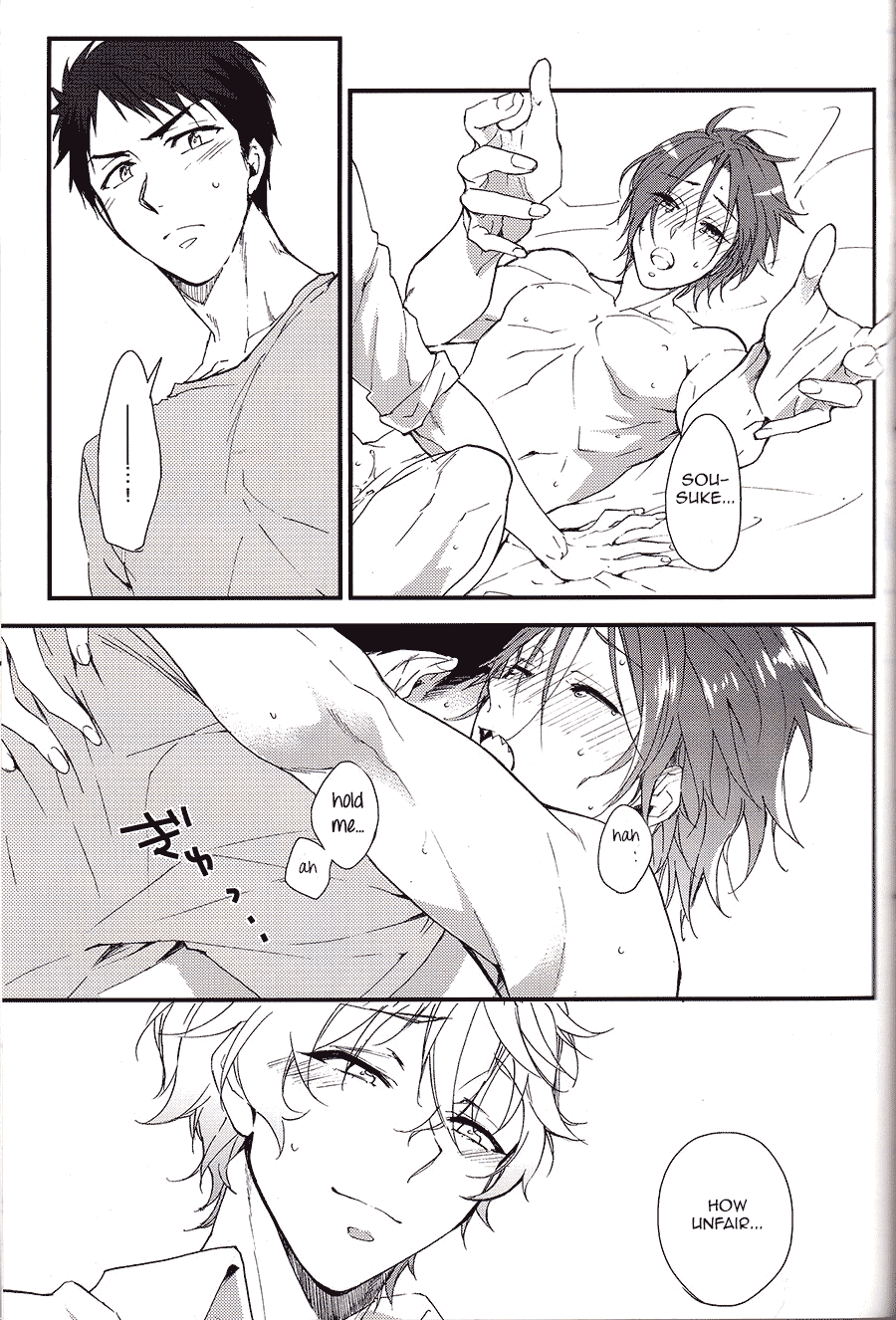 (Splash!) [SKYJACK (北島)] さのさん! (Free!) [英訳]