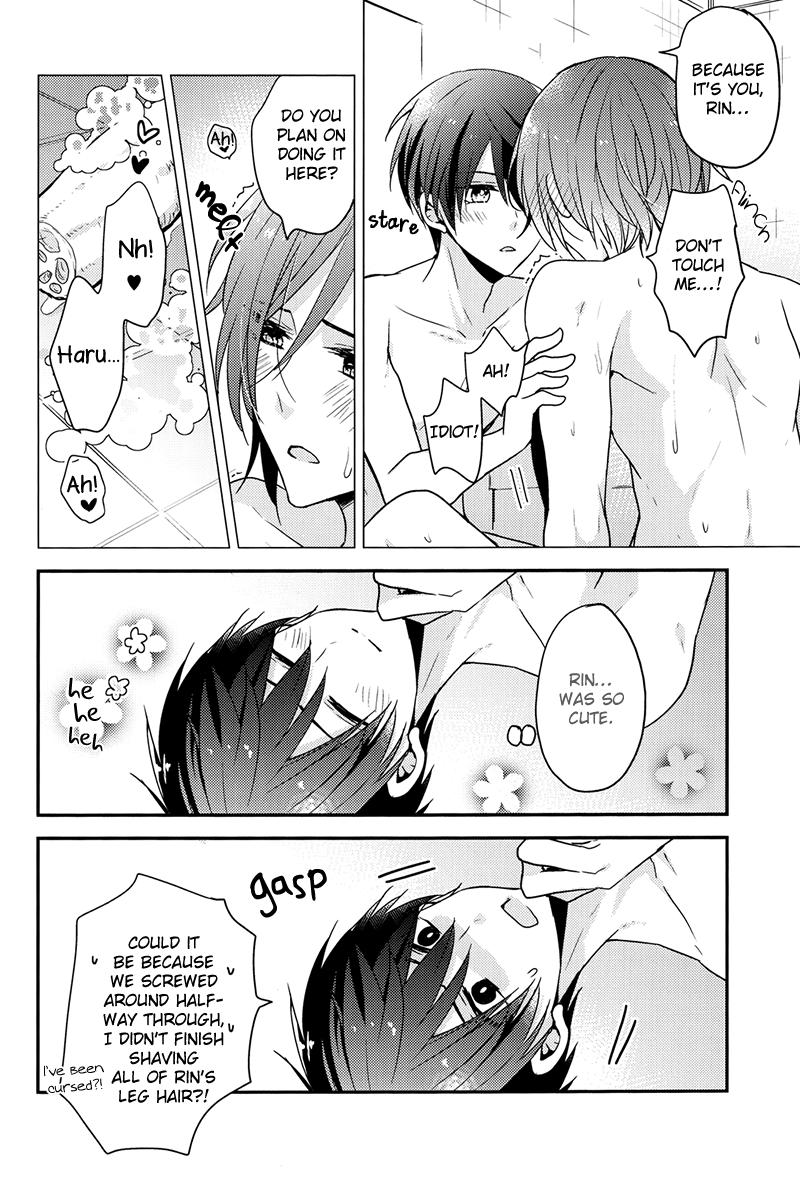 (HARUCC19) [Dolce Einsatz (トモエキコ)] すねげも愛して(Free!) [英訳]