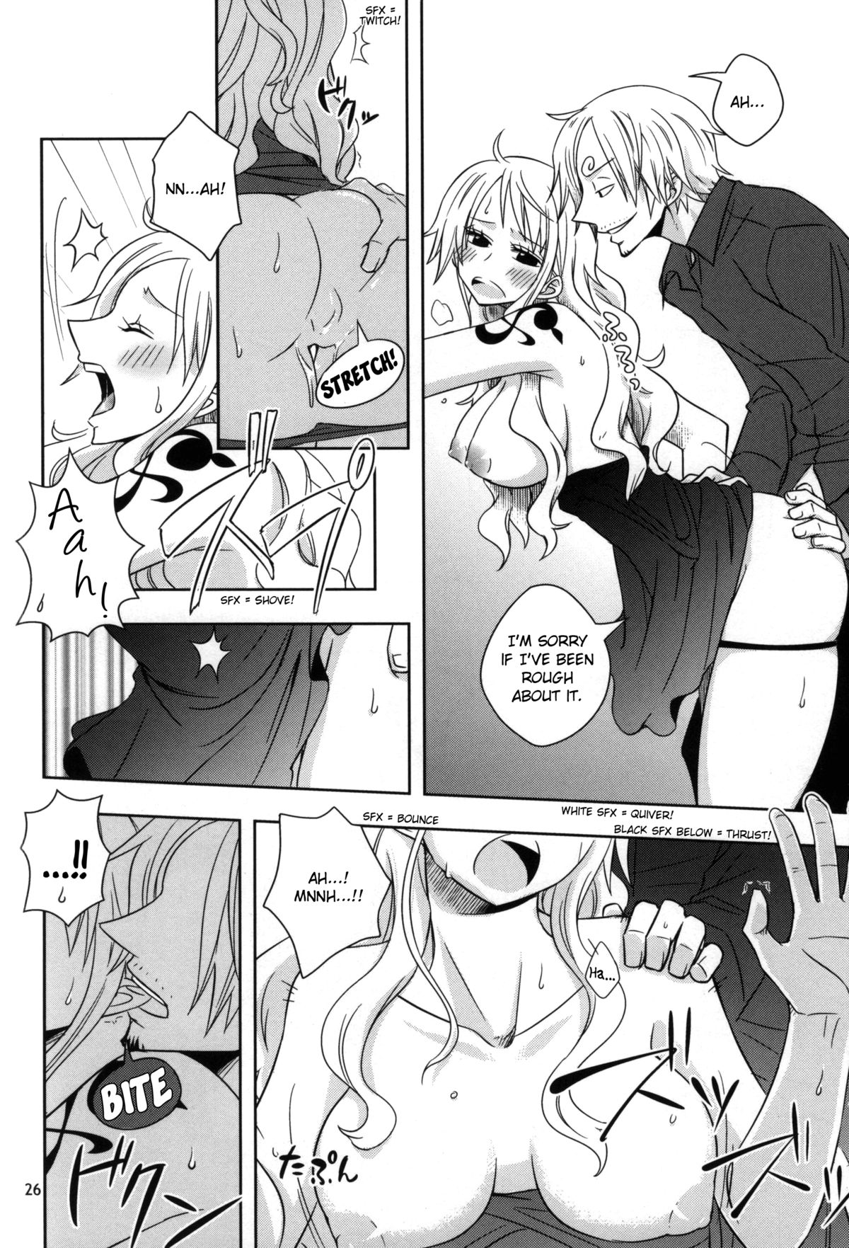 (C86) [オレンジタイフーン (山田エナ子)] チェンジラウンド (ワンピース) [英訳]