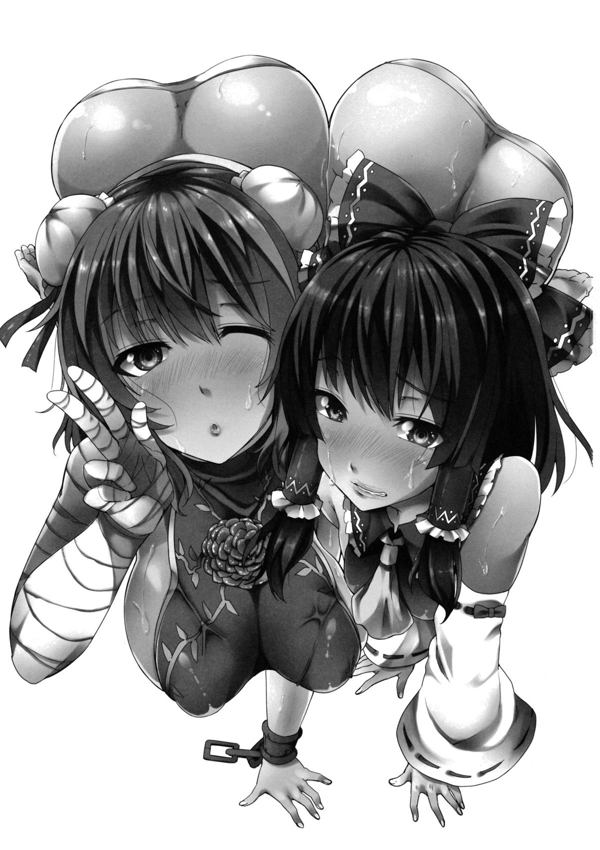 (C87) [ありぃすいべりぃ (綾枷ちよこ、綾枷りべり)] ぼくらの性事情 (東方Project) [中国翻訳]