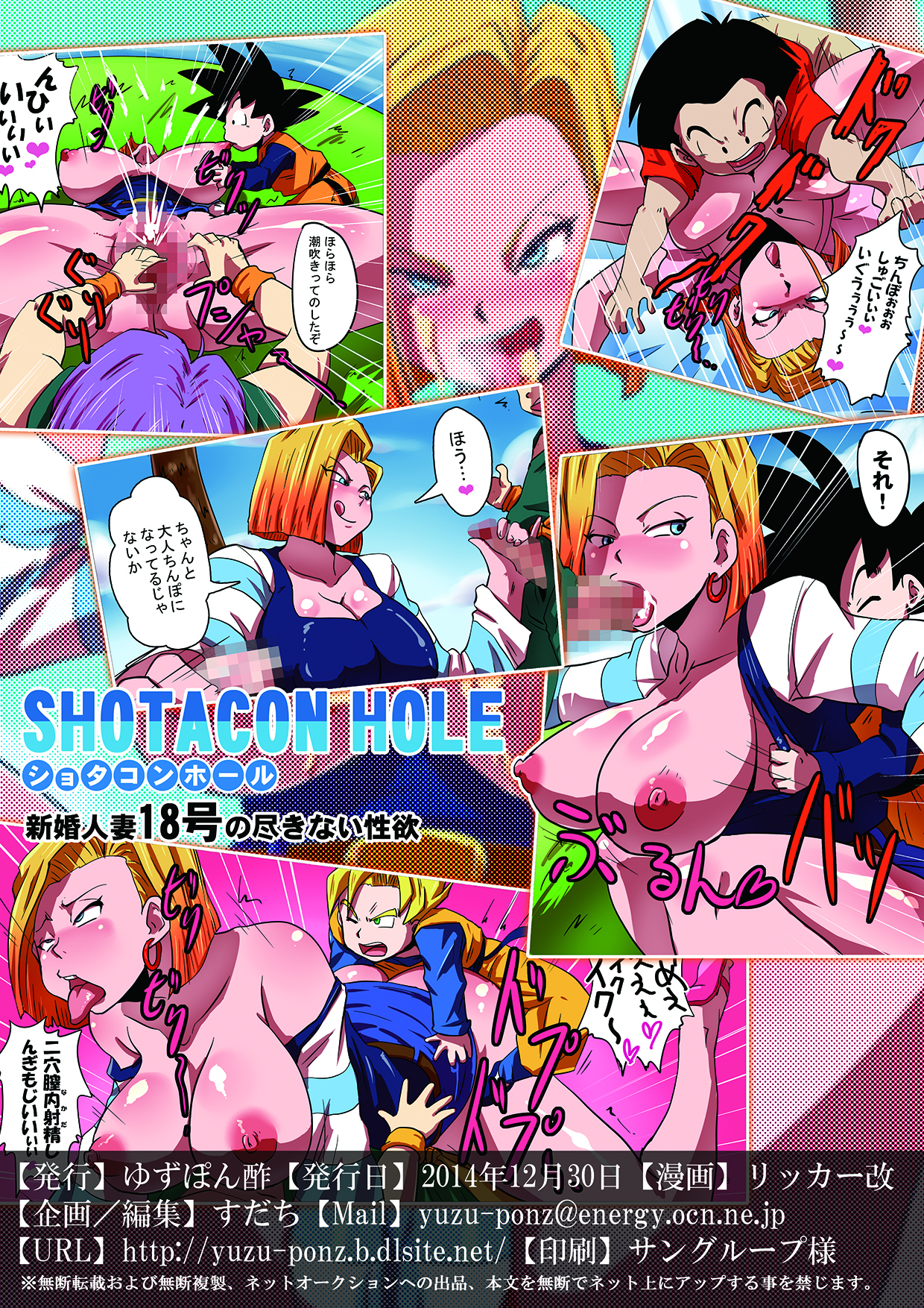 [ゆずぽん酢 (リッカー改)] SHOTACON HOLE 新婚人妻18号の尽きない性欲 (ドラゴンボールZ) [DL版]