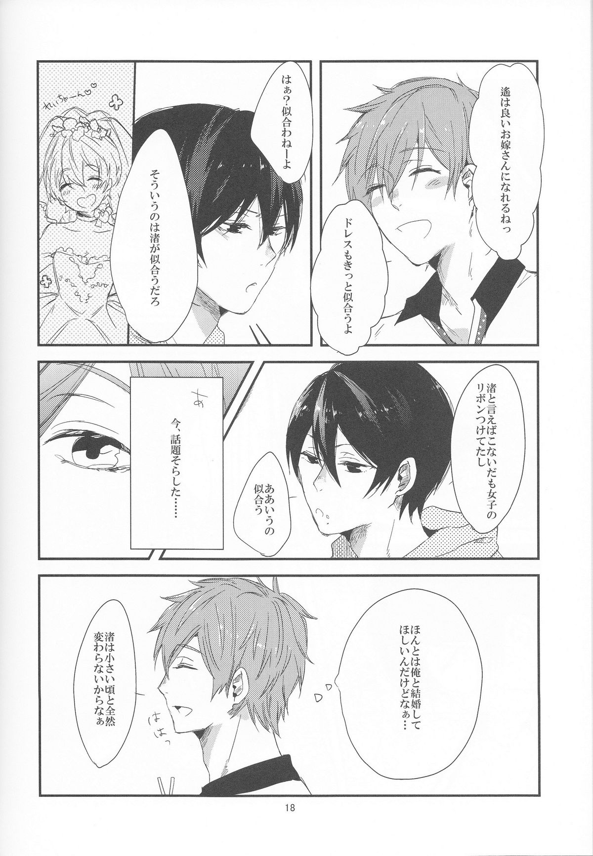 (恋愛自由形!夏本番) [nicotama (nicoco)] 犬の嗅覚 (Free!)