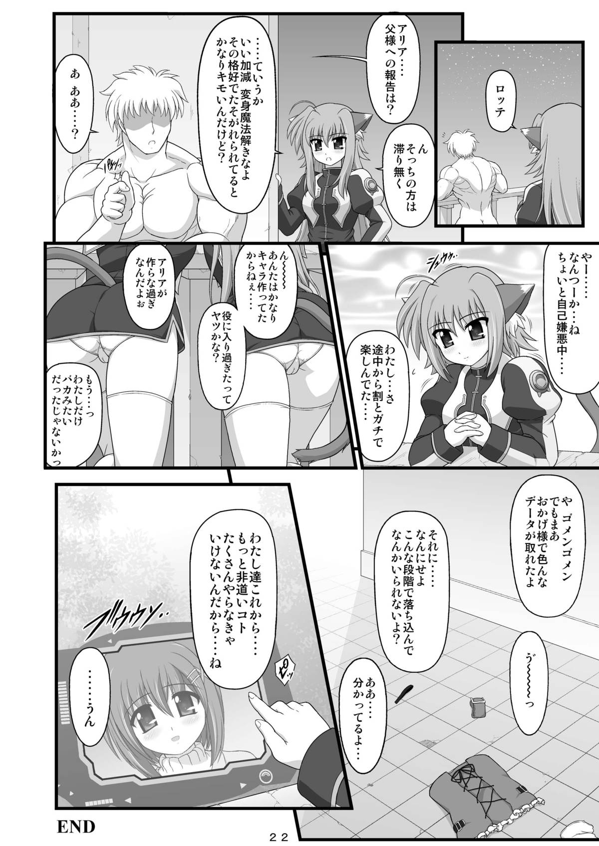 [朽木ノ洞 (エンマコオロギ)] 夜天ノ耐性試験 (魔法少女リリカルなのは) [DL版]