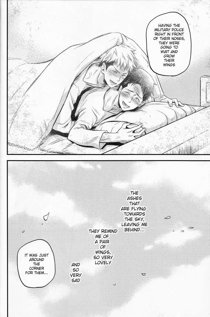 (C84) [イタダキキャット (猫田小次郎)] Cocoon (進撃の巨人) [英訳]
