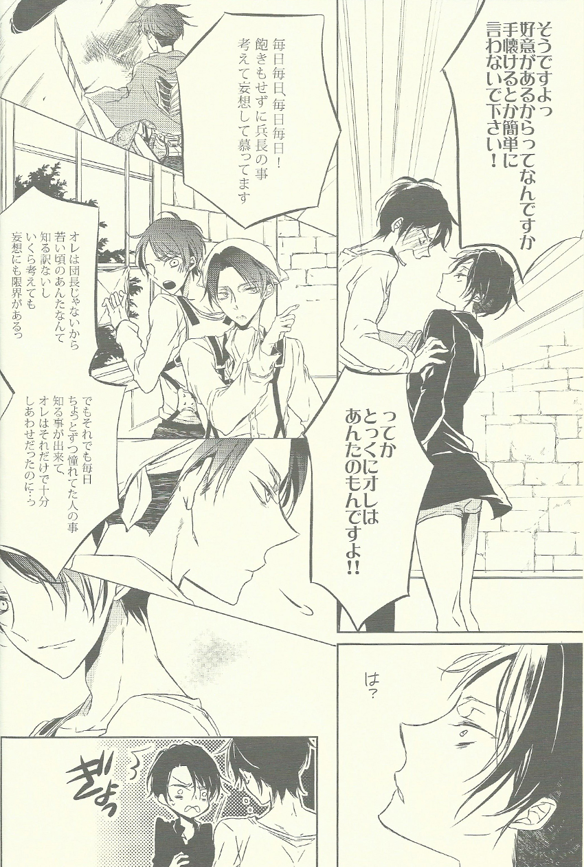 (調査兵団の恋愛事情) [ふうか亭 (弥崎りょお)] 兵長がゴロツキに戻りまして。 (進撃の巨人)