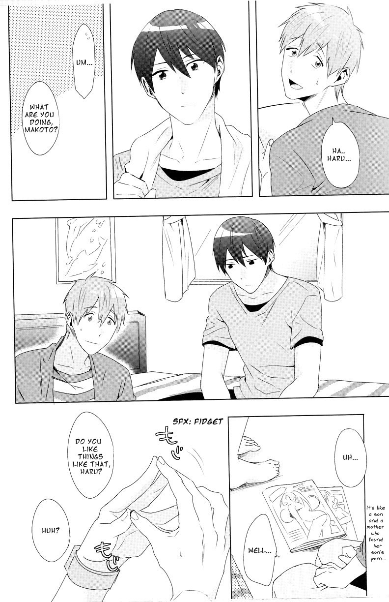 (GOOD COMIC CITY 20) [minor (miyuki)] ホントの気持ち (Free!) [英訳]