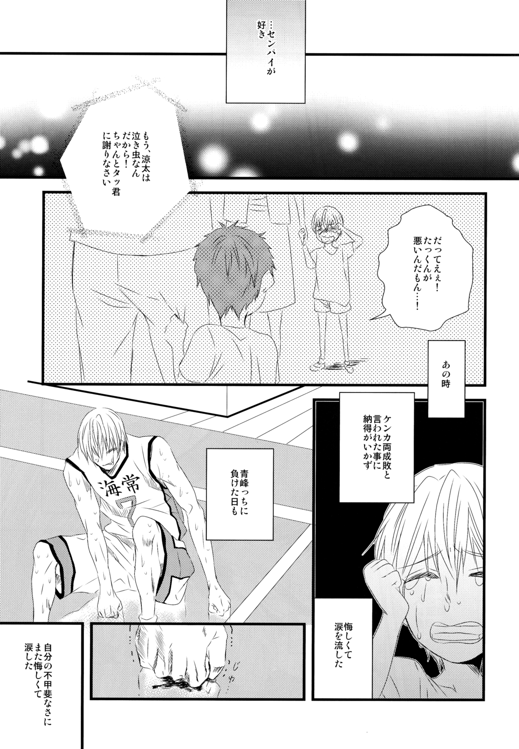 (GOOD COMIC CITY 19) [GGG (柏)] そして僕はキレイの意味を知る (黒子のバスケ)