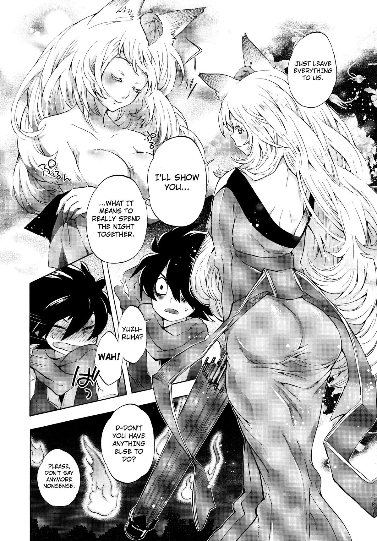 （C80）[森のくまさんゆうげきたい（中田花）]ゆずるはさんのようけいなおせわ（朧村正）[英語] [4dawgz + Thetsuuyaku]