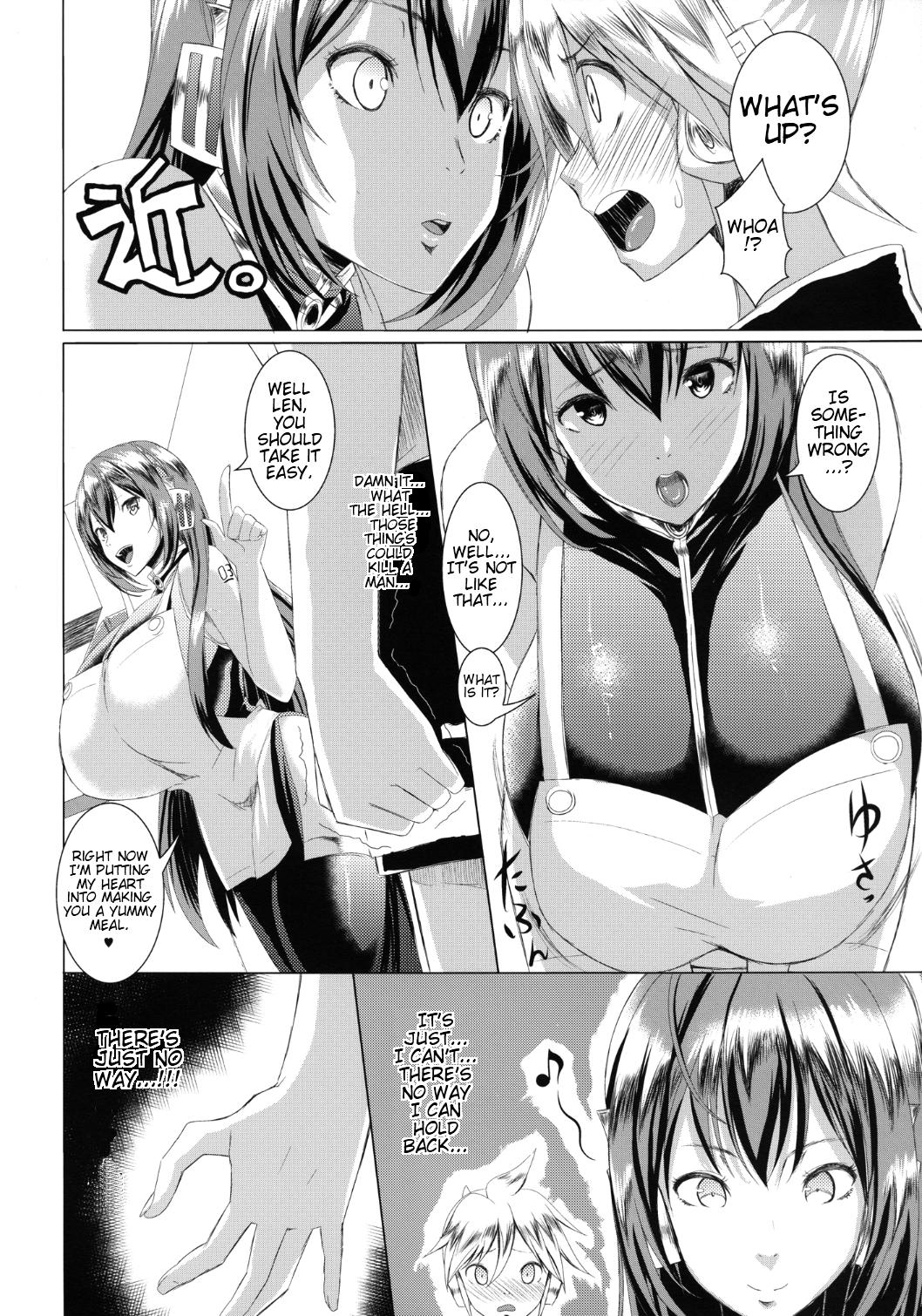 (C82) [Gate of XIII (Kloah)] Just Be Breasts (ボーカロイド) [英訳]