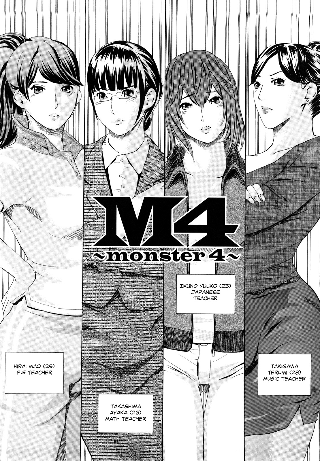 [Clone人間] M4 ～monster4～ (桃尻400%) [英訳] [無修正]