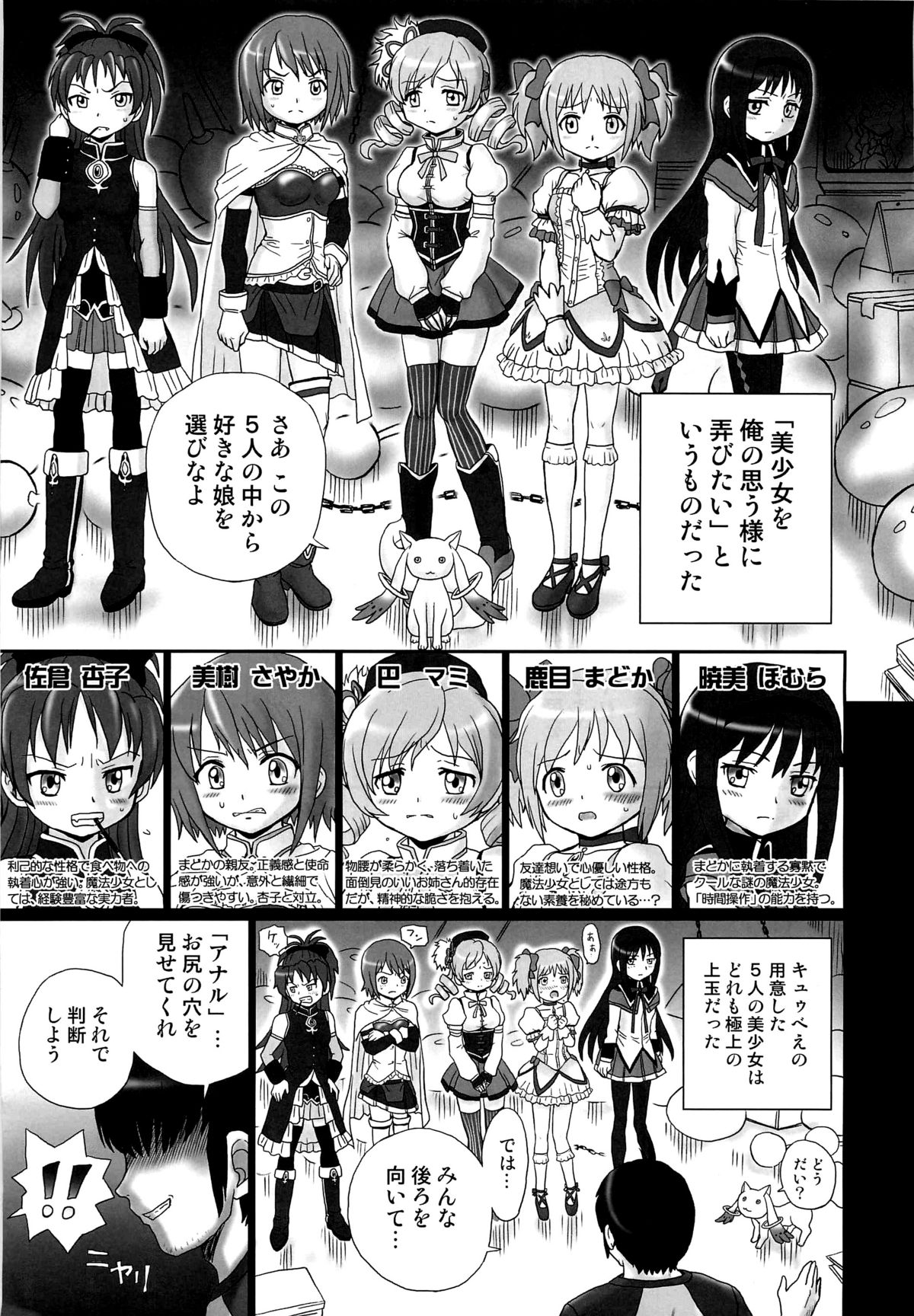 (COMIC1☆6) [Rat Tail (Irie Yamazaki)] TAIL-MAN MADO★MAGI 5GIRLS BOOK (魔法少女まどか☆マギカ)