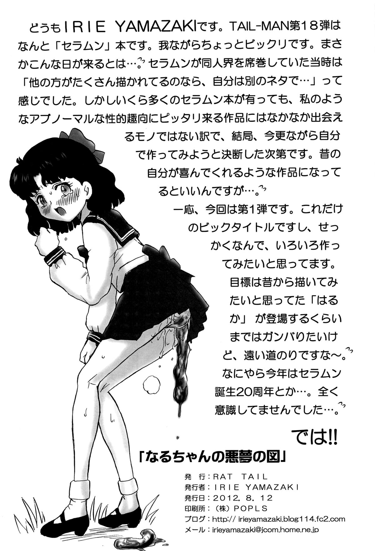 (C82) [Rat Tail (Irie Yamazaki)] TAIL-MAN SAILORMOON 3GIRLS BOOK (美少女戦士セーラームーン)